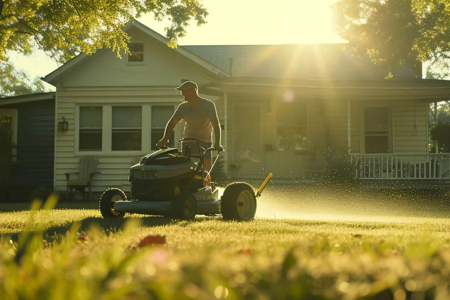 small lawn cutter