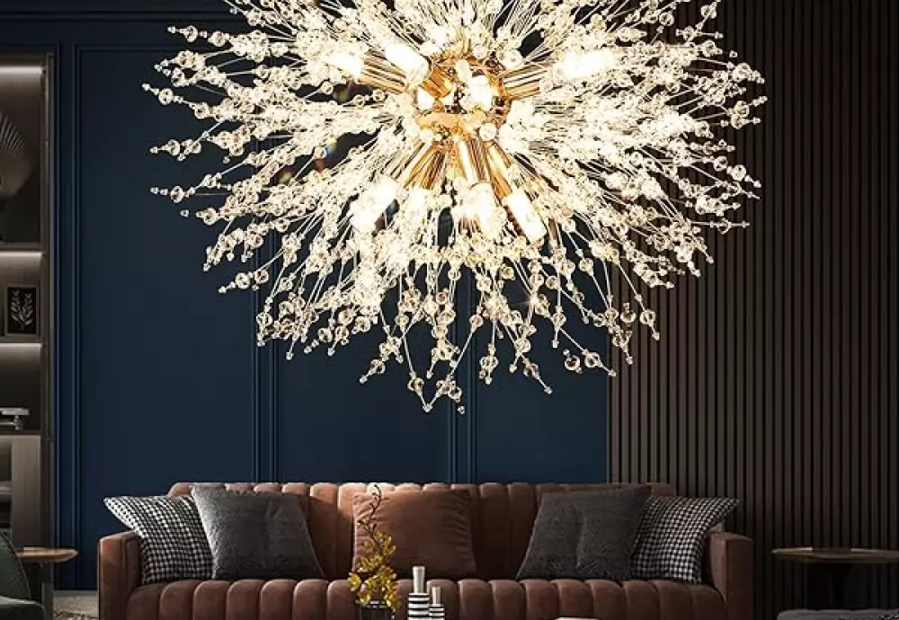 white globe chandelier